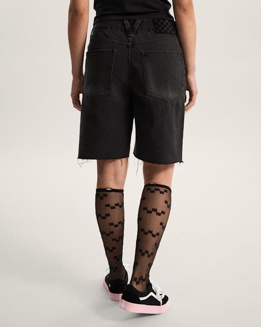 Vans Black Sirelle Cut-Off Shorts