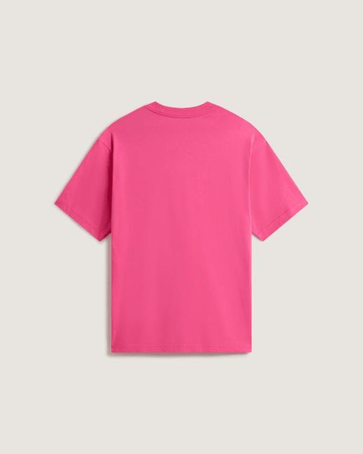 Vans Pink Left Chest Ii Logo T-Shirt for men