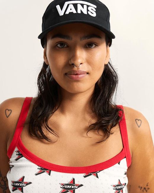 Vans White Kiki Cami Tank Top