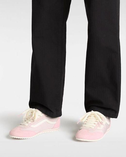 Vans Pink Super Lowpro Shoes for men