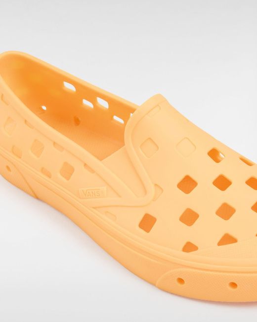 Vans Orange Slip-On Trk Schuhe (Safety) , Größe