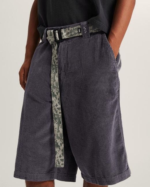 Vans Green Oakden Web Belt for men