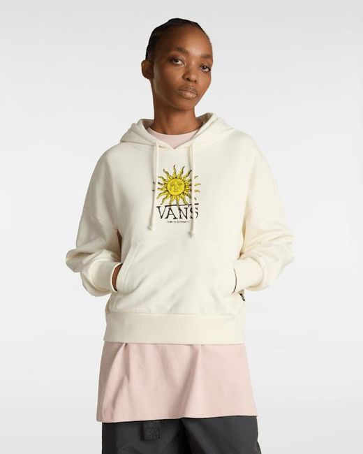 Sudadera Con Capucha Cosmic Ray Retro, Mujer, Talla Vans de color White