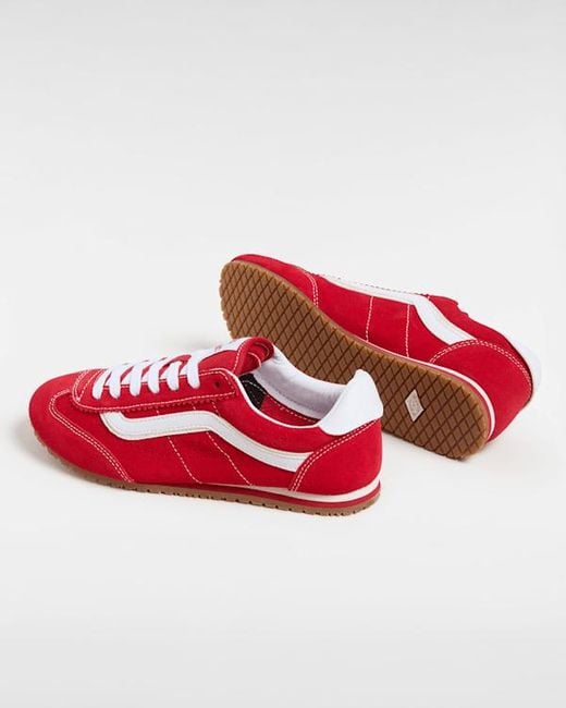 Vans Red Super Lowpro Shoes for men