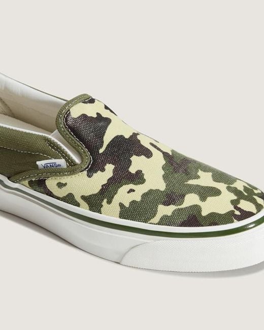 Vans Natural Premium Classic Slip-On Shoes for men