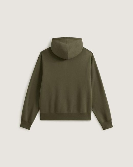 Vans Green Wild Circle Full Zip Pullover Hoodie for men