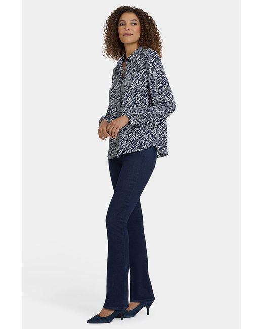 NYDJ Moderne Blouse in het Blue