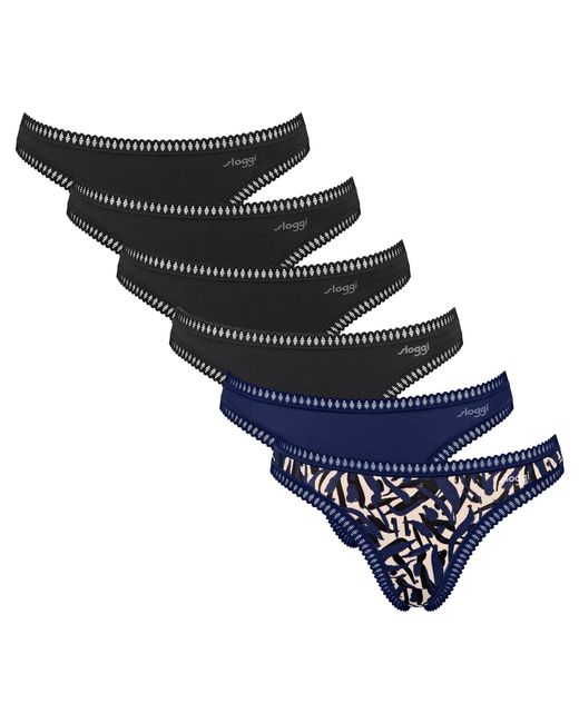 Sloggi String in het Blue