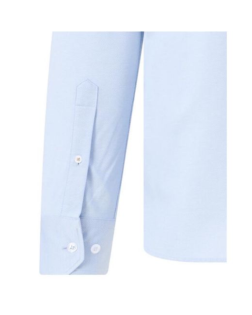 Campbell Casual Overhemd in het Blue voor heren