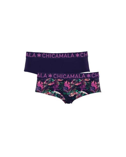 MUCHACHOMALO 2-Pack Briefs in het Purple