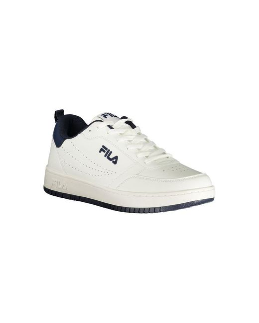 Fila Witte Polyurethaan Sneaker in het White voor heren