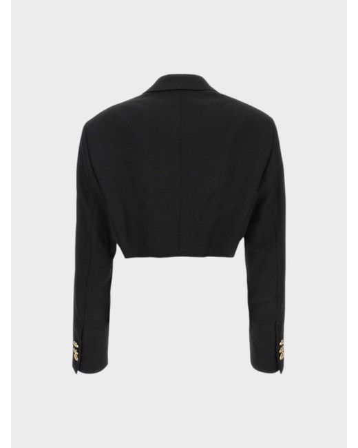 Palm Angels Getailleerde Blazer in het Black