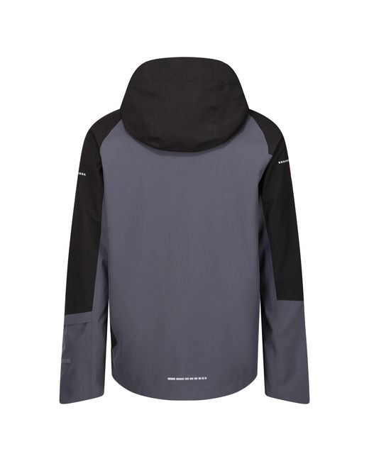 Regatta Blue X-Pro Beacon Contrast Detail Waterproof Jacket (Seal/ for men