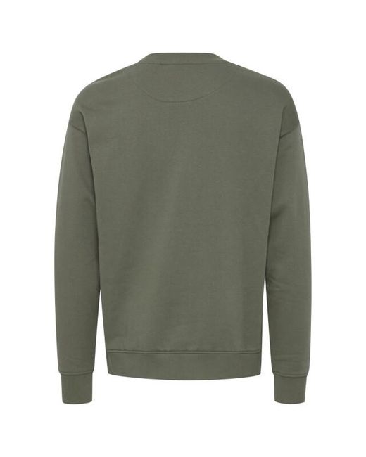 Solid Solid Casual Sweater in het Green voor heren