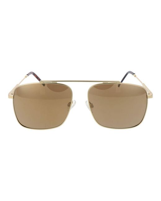 Champion Metallic Black Metal Sunglasses for men
