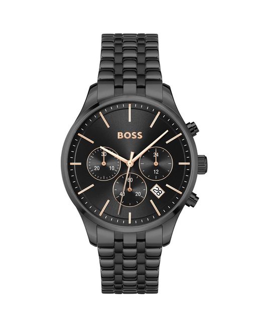 Boss Horloge Avery 1514256 in het Black voor heren