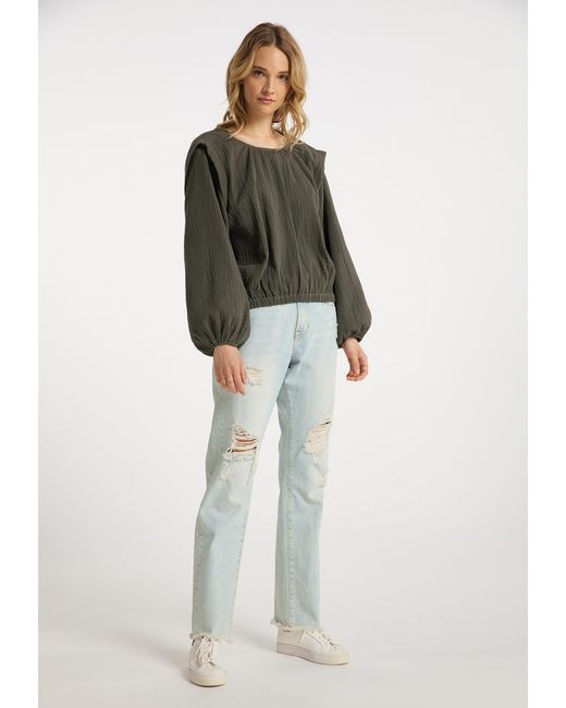 Dreimaster Blouse in het Green