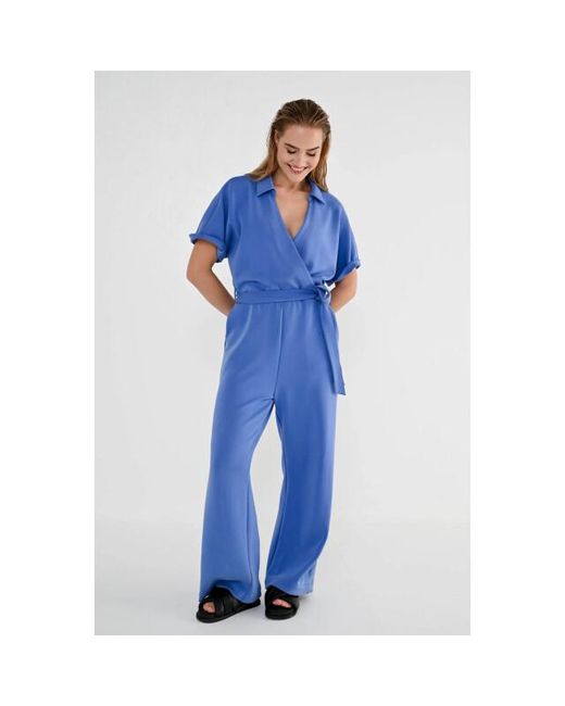 Maicazz Su26.M30.001 Suitte-Jumpsuit Iris in het Blue