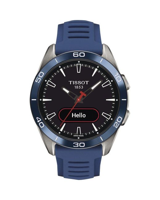 Tissot Blue T-Touch Connect Sport Watch T1534204705101 Silicone for men