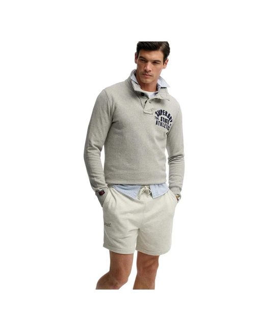 Superdry Essential Shorts Voor in het Gray voor heren