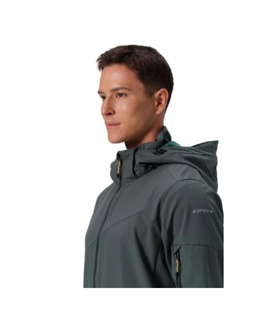Icepeak Softshell Jas in het Green voor heren