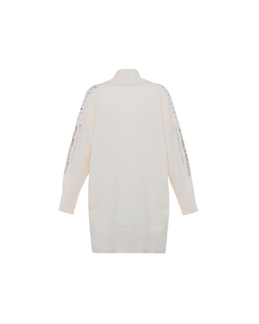 faina Jumper Wolwit in het White