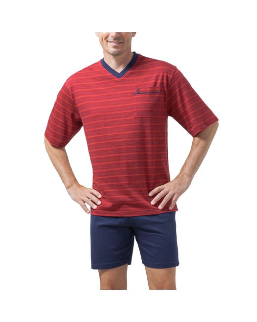 Hajo Pyjama in het Red voor heren