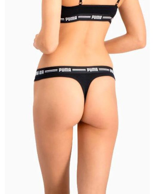 PUMA String in het Black