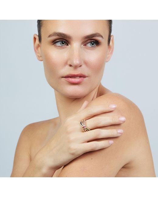 Luxenter Ring in het Metallic
