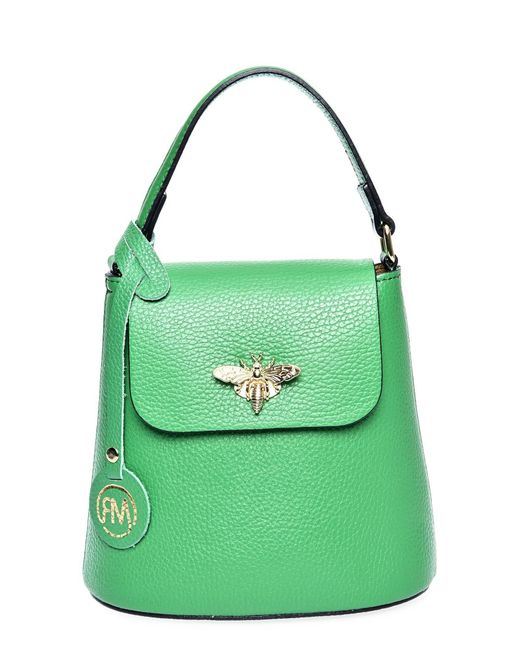 Roberta M Green Rindsledertasche