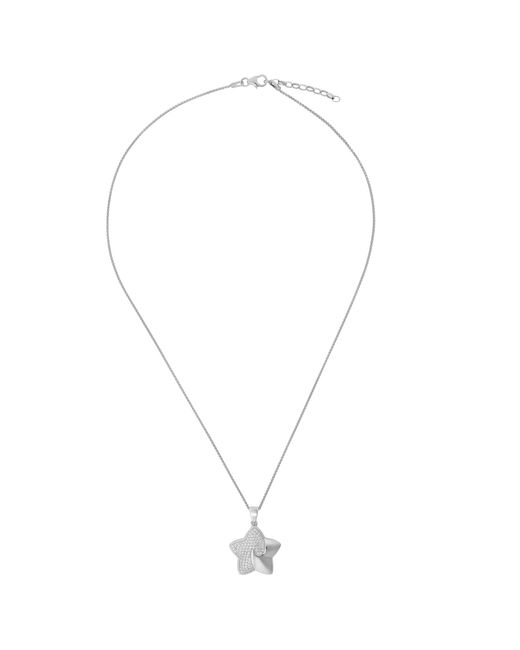 Orphelia Metallic 'Ilona' 925 Sterling Chain With Pendant