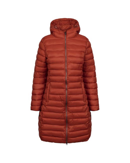 Trespass Red Ladies Dorothea Padded Jacket (Burnt Sienna)