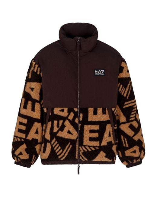 EA7 Jas in het Brown voor heren