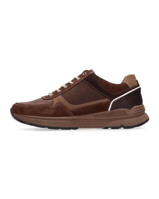 Australian Footwear Connery 15.1682.04-D12--Taupe in het Brown voor heren