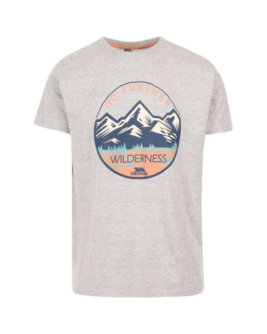 Trespass Gray Lagoon T-Shirt Marl) for men