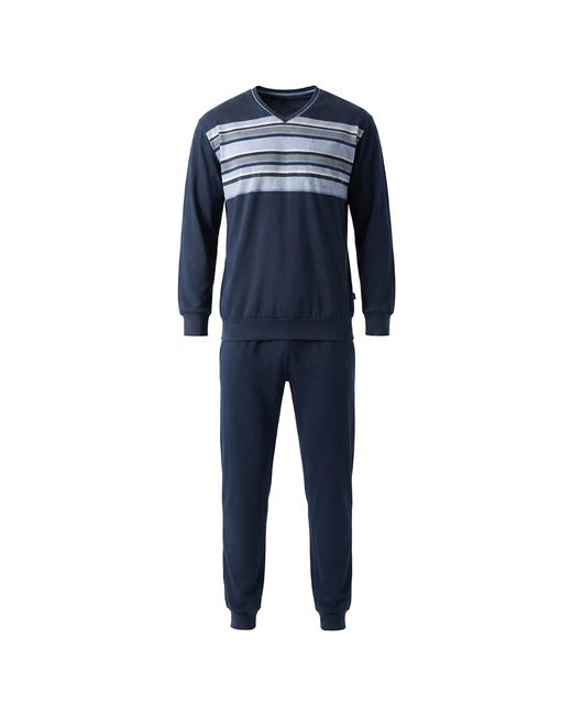 Hajo Pyjama in het Blue voor heren