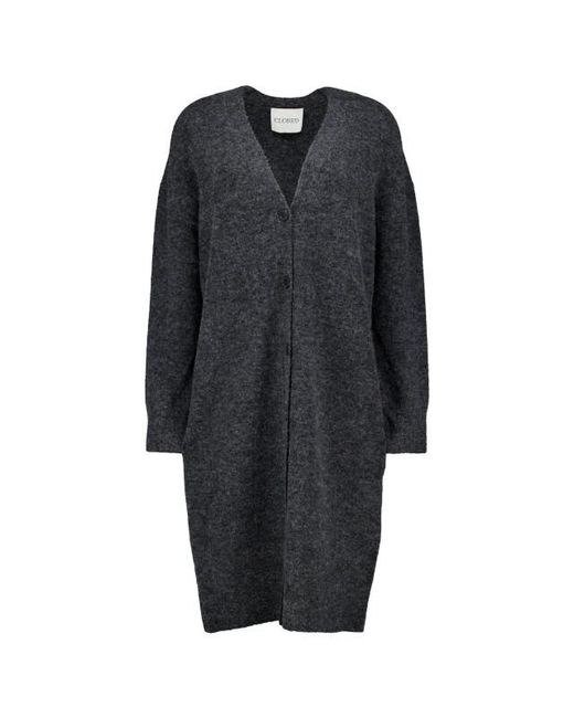 Closed Cardigan Long Vesten C96436-98C-22 in het Black