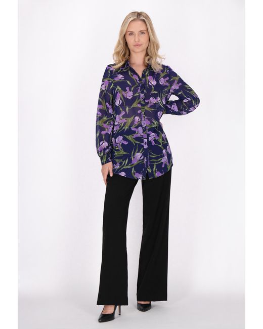 Usha Blouse Blauw in het Blue