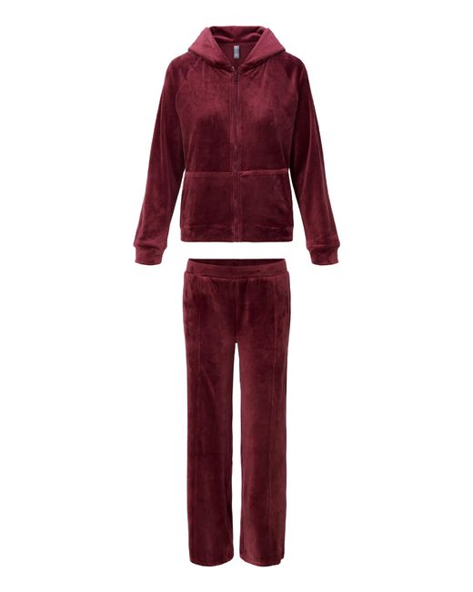 Lingadore Velvet Huispak in het Red