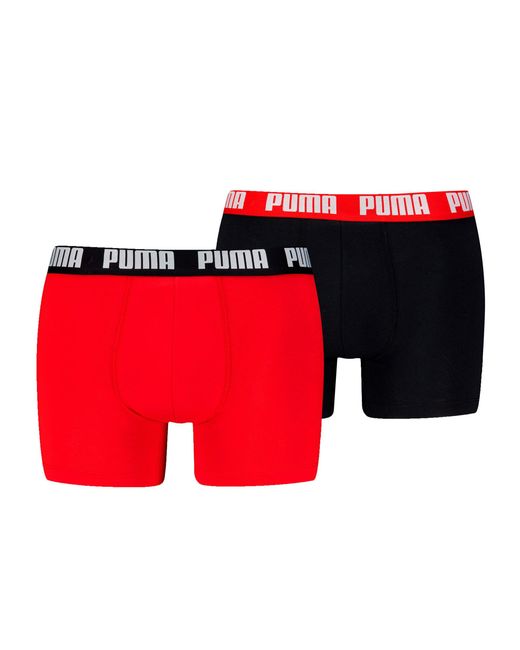 PUMA Boxershorts in het Red voor heren