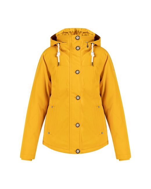 Schmuddelwedda Gewatteerd Winterjack Mosterd in het Yellow