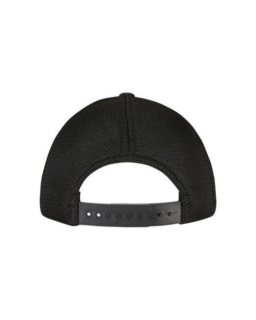 Flexfit Black Baseball-Mütze Netzmaterial
