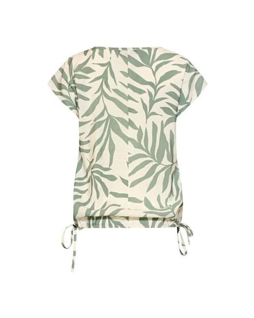 Smashed Lemon Top 26371 Jade/Offwhite in het Green