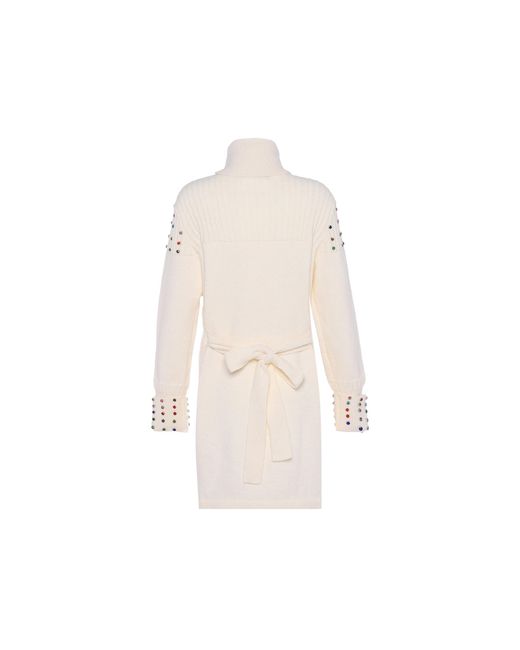faina Jumper Wolwit in het White