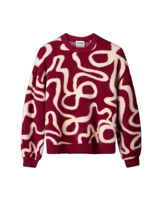 Pom Sweat Sp9766 in het Red