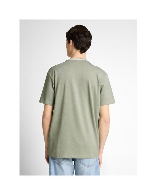 Tom Tailor Relaxed Structured Tshirt in het Green voor heren