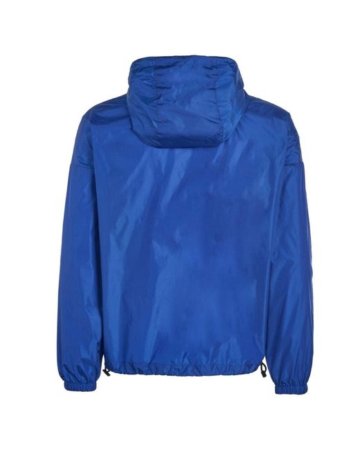 DSquared² Turquoiseblauw Windjack in het Blue voor heren