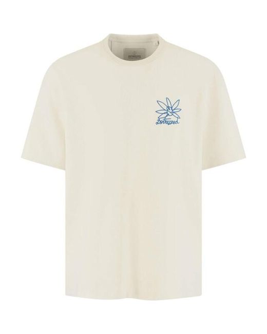 Dstrezzed Banks Tee in het White voor heren