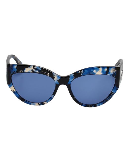Liu Jo Blue Cat Eye Acetate Sunglasses Lj787S