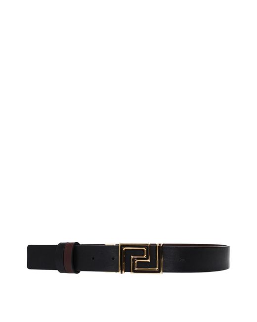 Versace Leren Regular Riem in het Multicolor